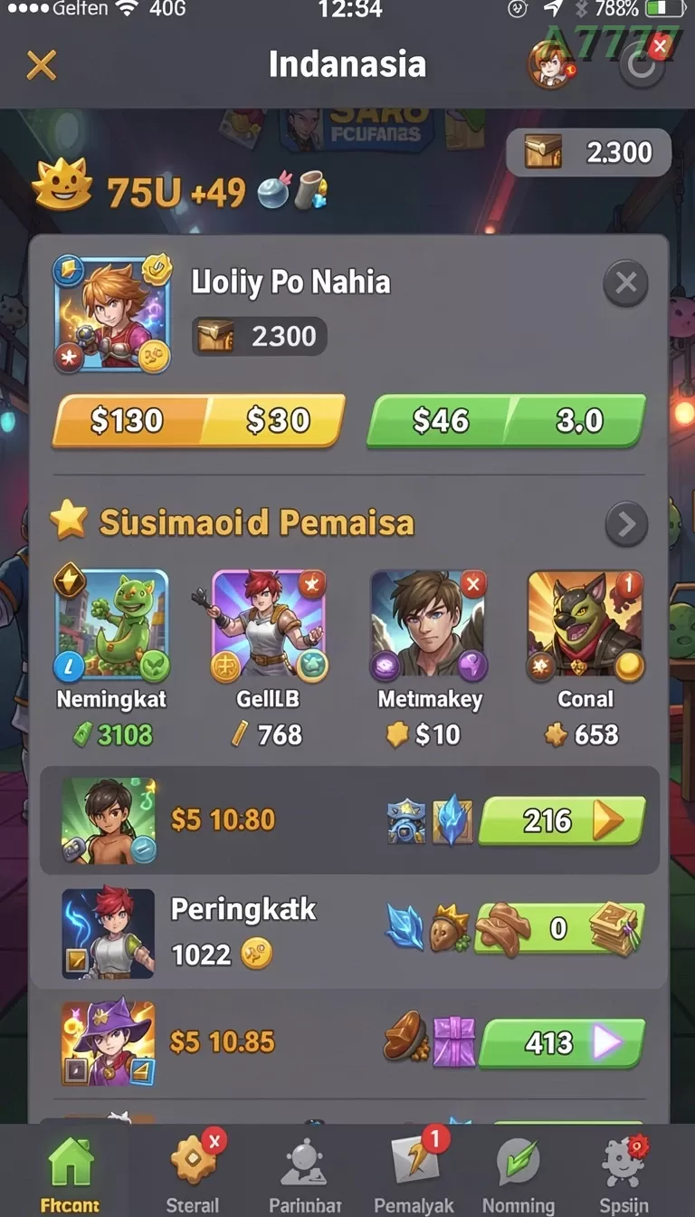 Bantuan a7777 24/7 screenshot