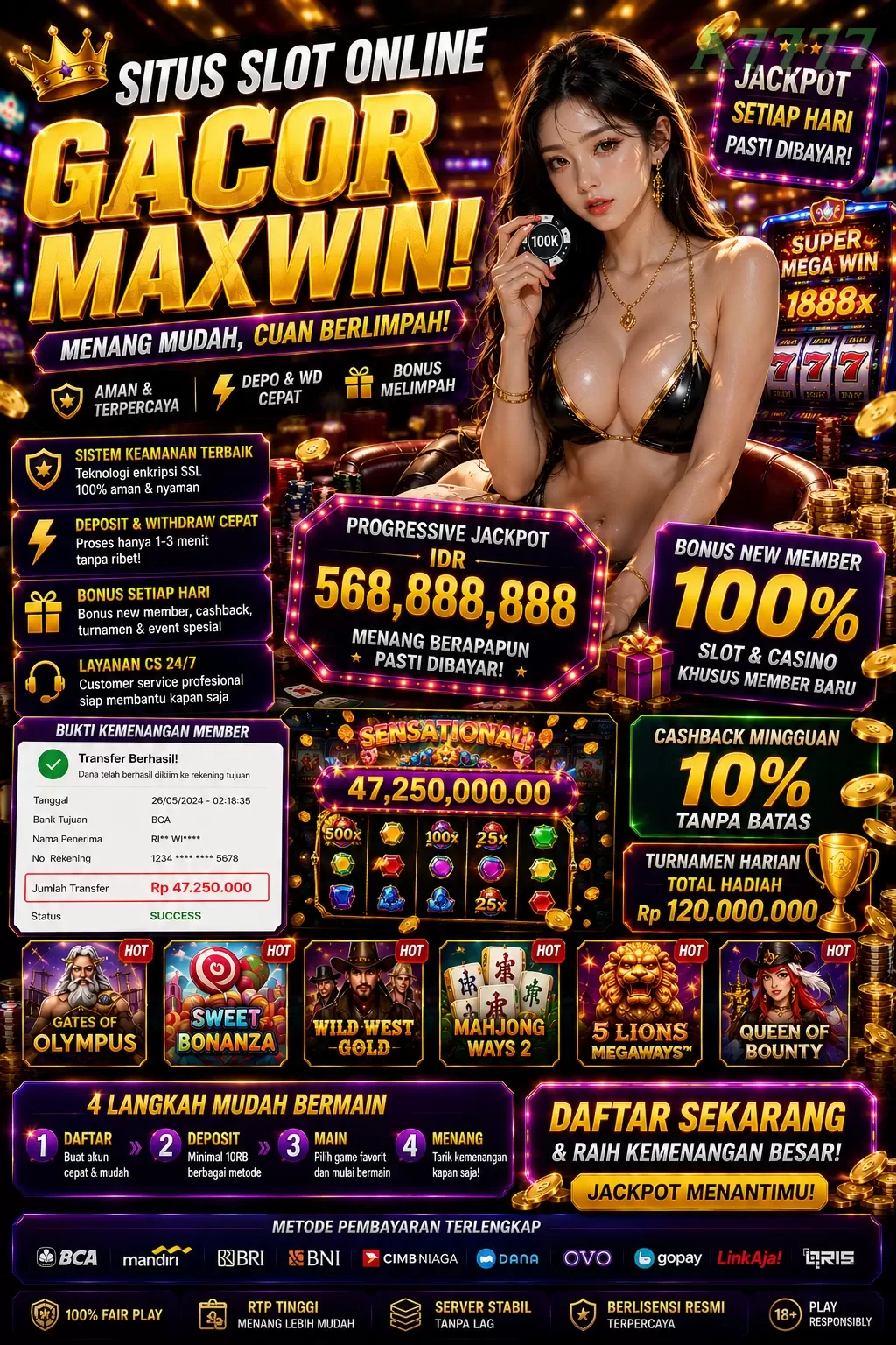 BONUS EXTRA FREESPIN PRAGMATIC PLAY FREESPIN 10_ dan BUYSPIN 20_ promotion image